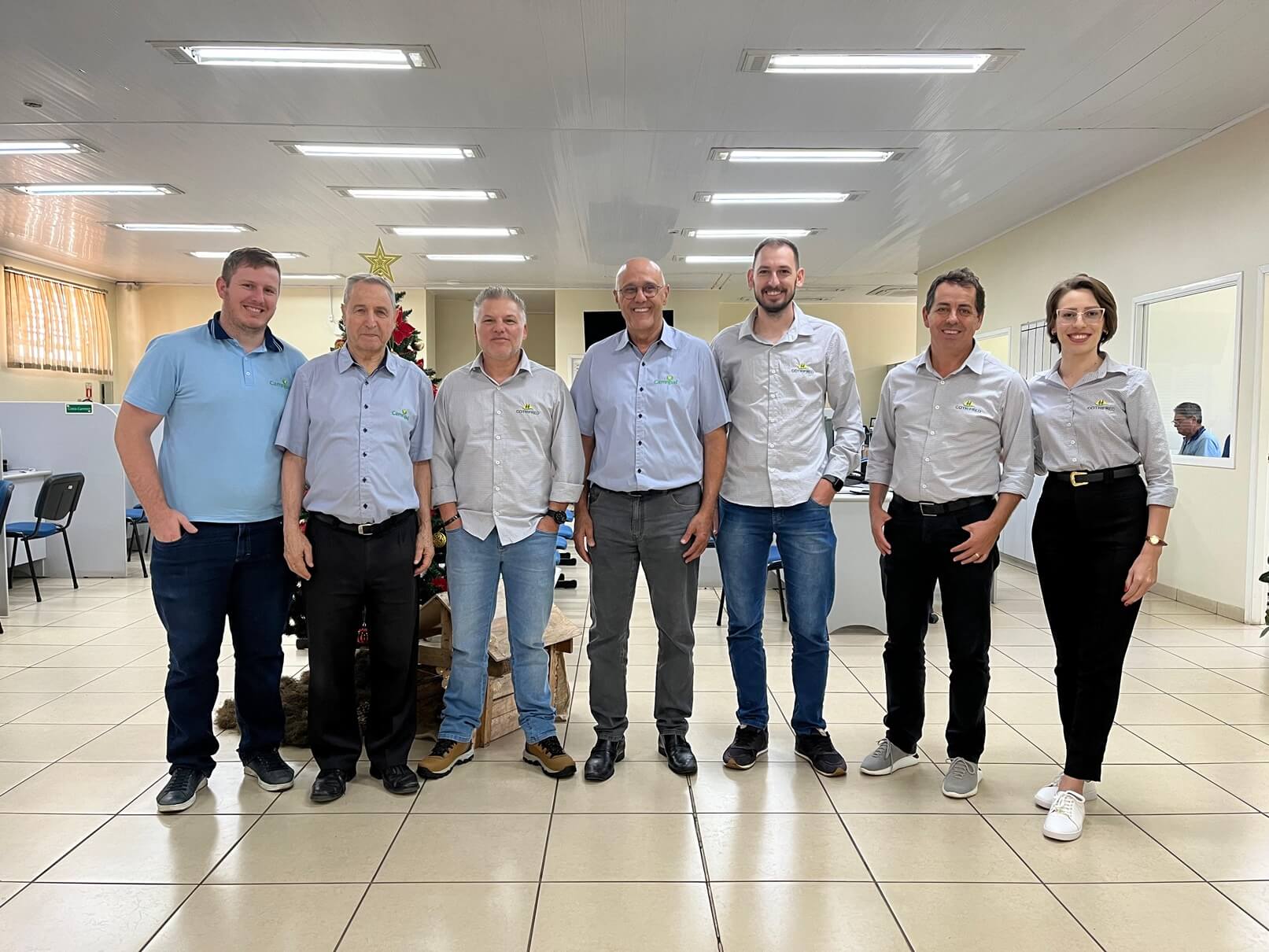 Capa Comitiva da Cotrifred visita a Camnpal, em Nova Palma