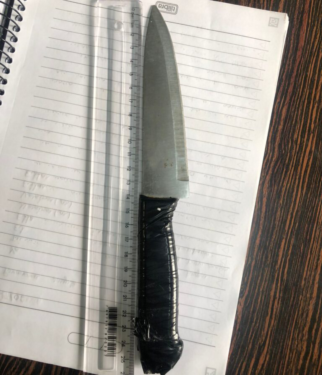 Capa Patrulha Escolar apreende faca em mochila de estudante no centro de Passo Fundo