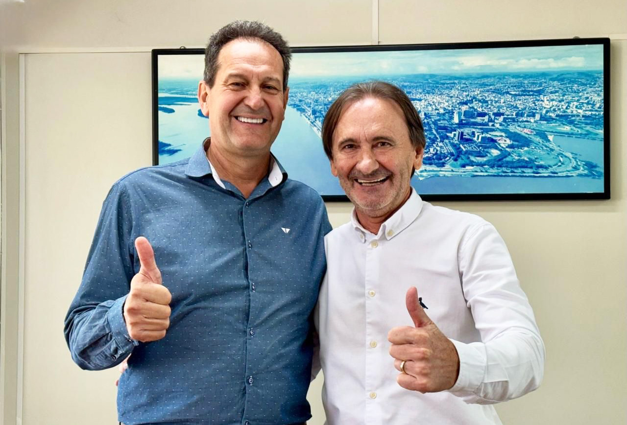 Capa Prefeito de Caiçara busca duplicação de ponte em reunião com Secretário Estadual de Transportes