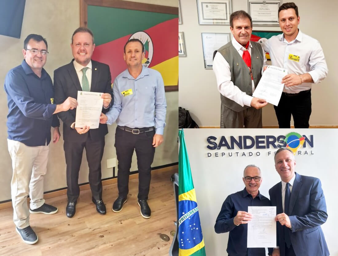 Capa Vereadores de Pinhal articulam em Brasília busca por recursos federais