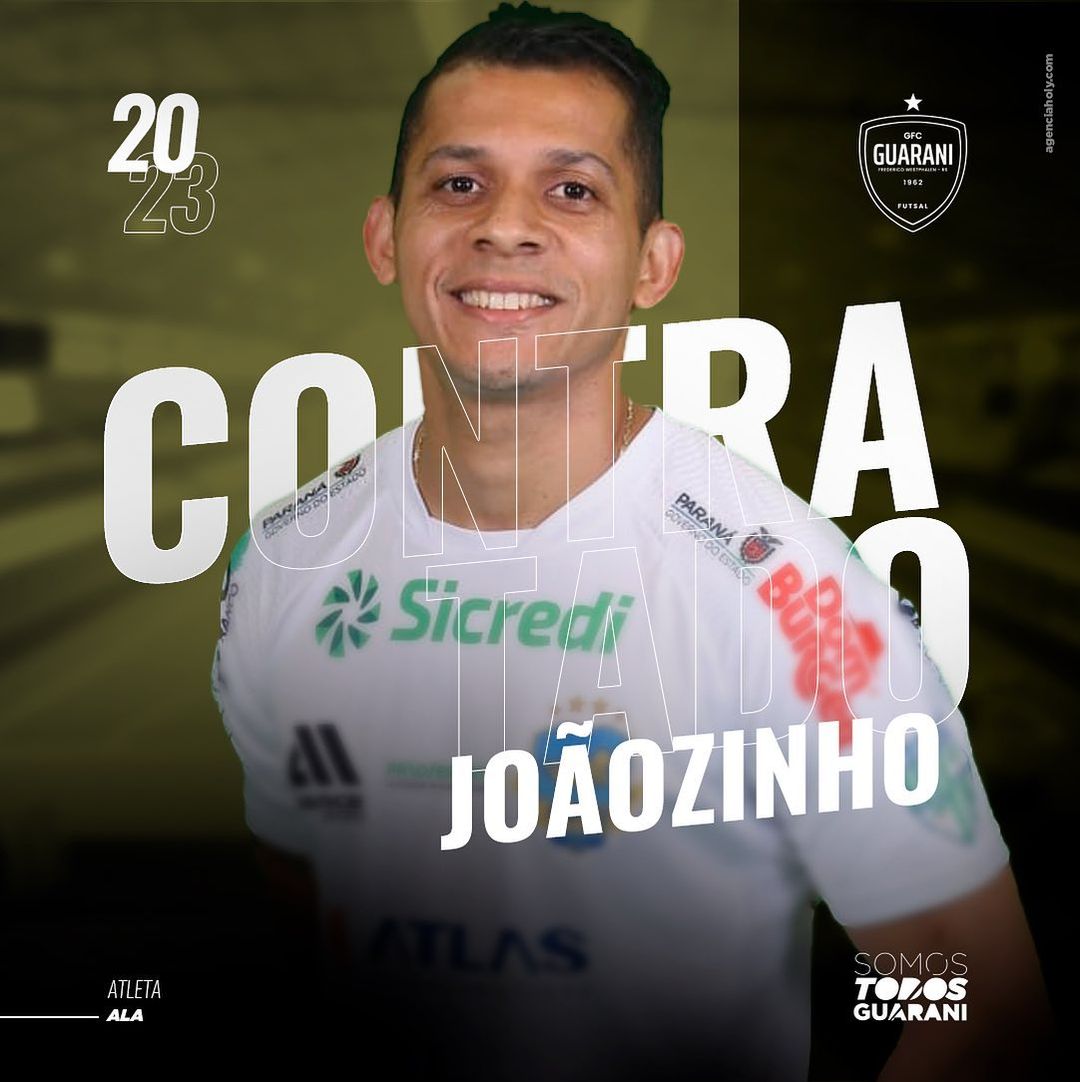 Capa Ala ex-Marreco Futsal é anunciado pelo Guarani