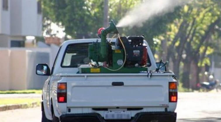 Capa Administração de Tenente Portela divulga programação do fumacê