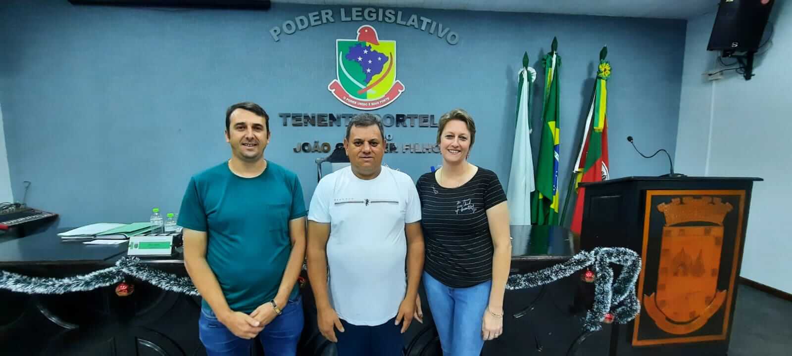 Capa Derli da Silva é eleito presidente da Câmara de Tenente Portela