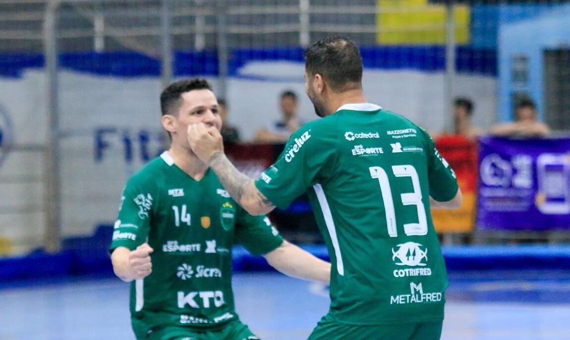 Capa Guarani Futsal joga contra ALAF fora de casa pelo Gauchão de Futsal