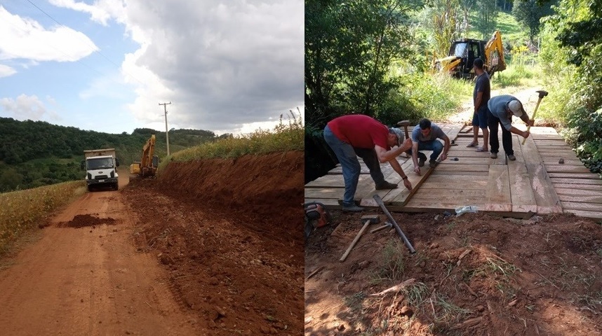 Capa Alpestre: trabalhos são realizados pela Secretaria de Obras
