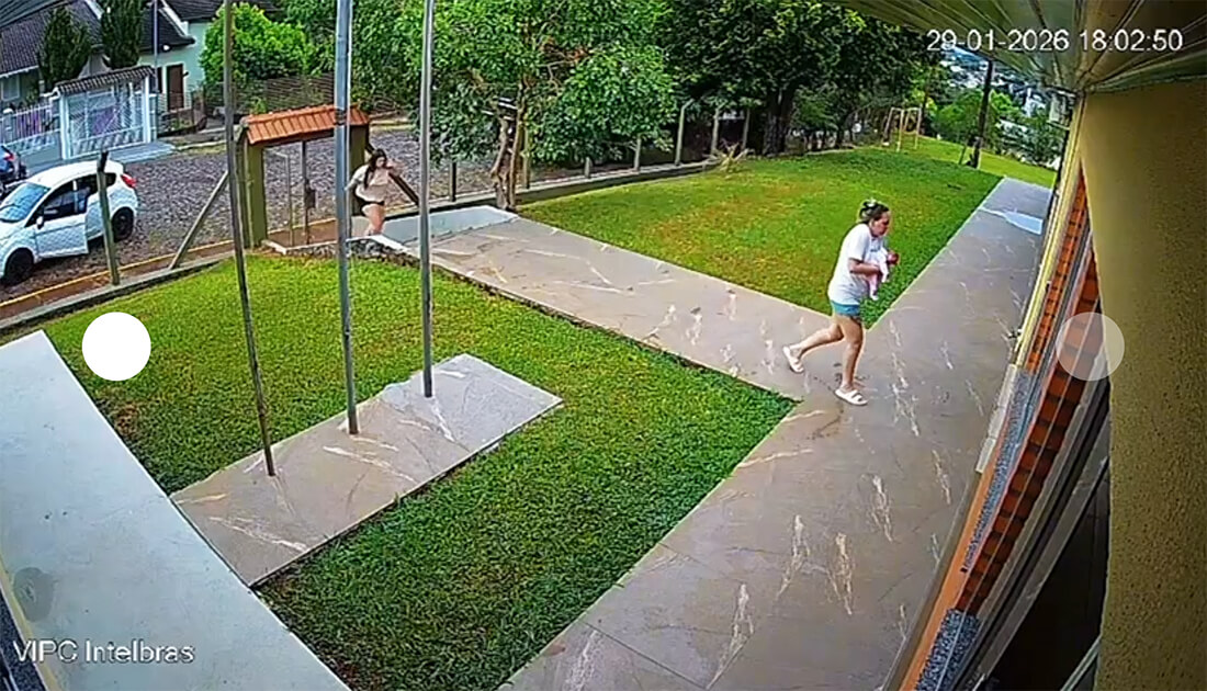 Capa Brigada Militar salva recém-nascida engasgada em ação heróica em Panambi