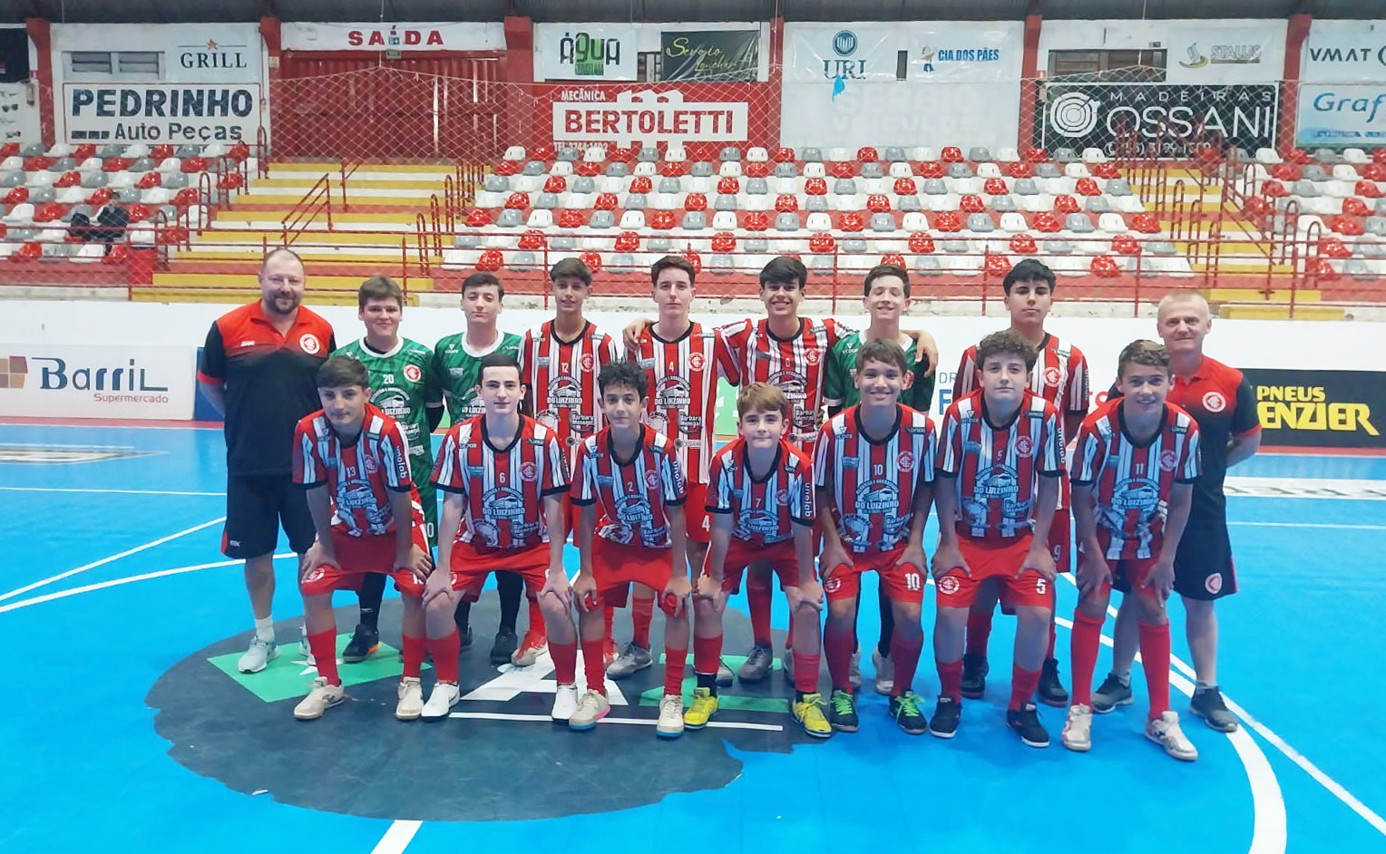 Capa Esporte Clube Itapagé representa Frederico Westphalen no Estadual Sub-15 de Futsal