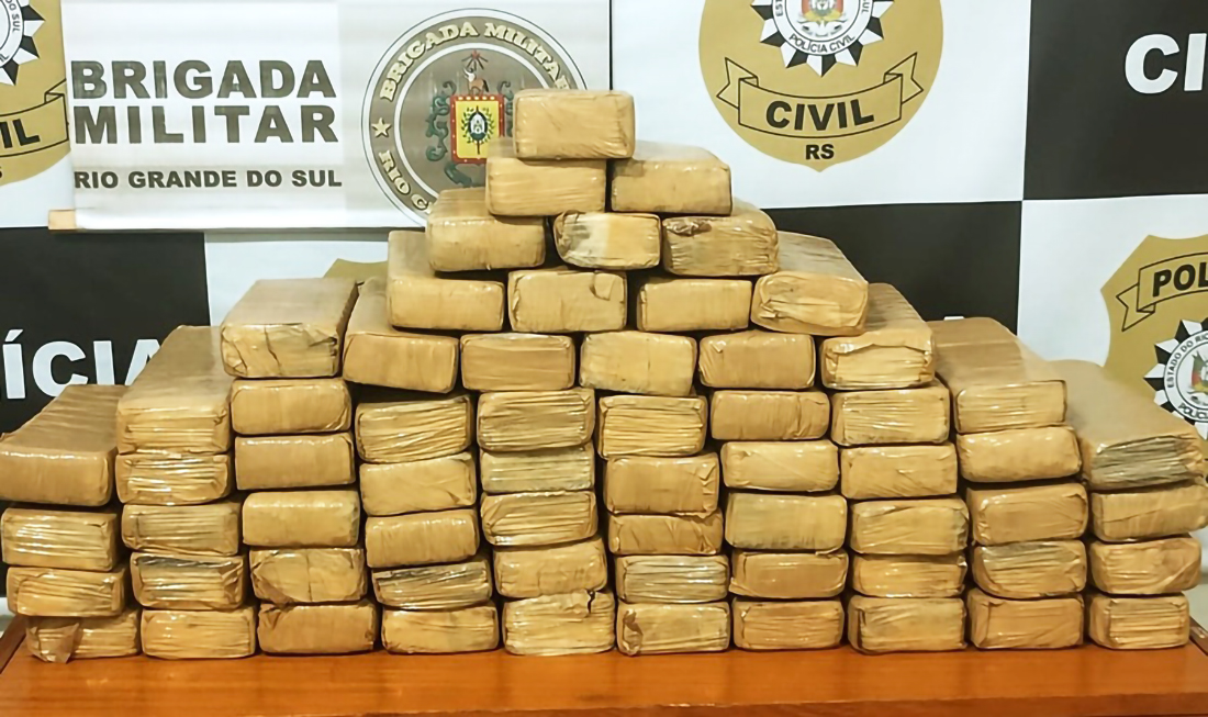 Capa Polícia apreende 50 kg de maconha após perseguição em Três Passos