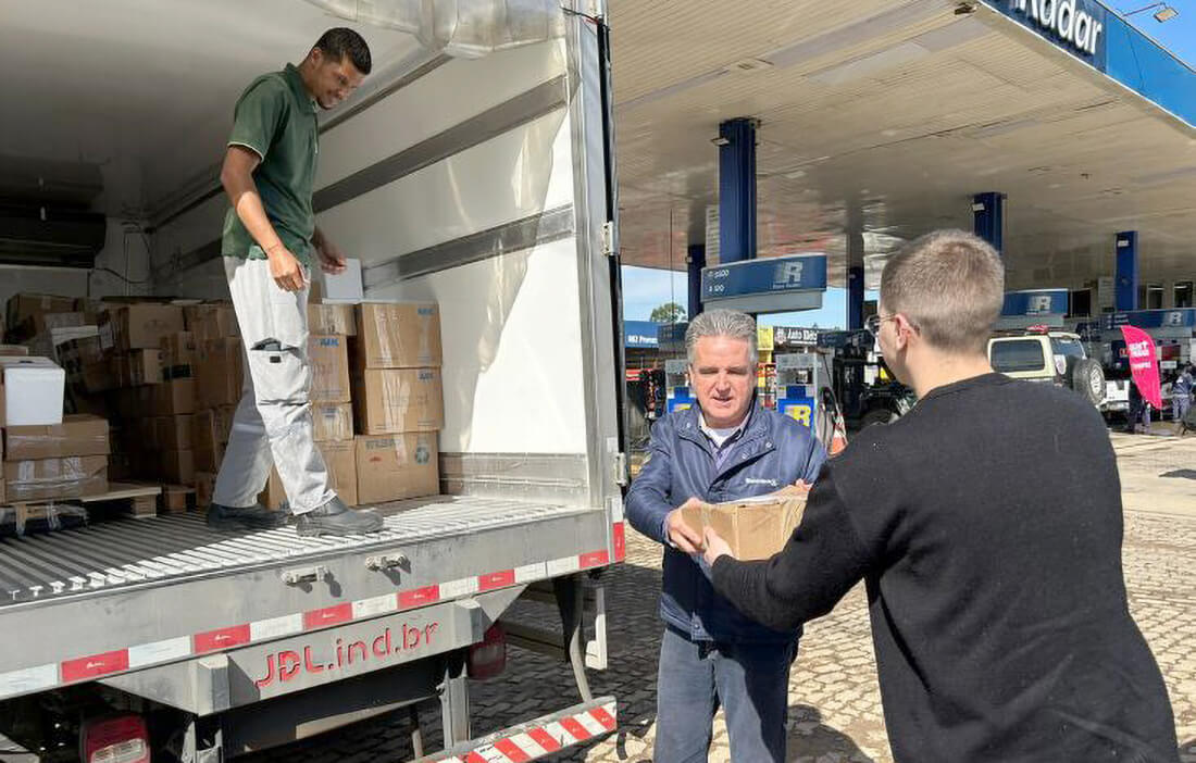 Capa Primeira carga de laticínios de agroindústrias gaúchas é enviada para fora do RS