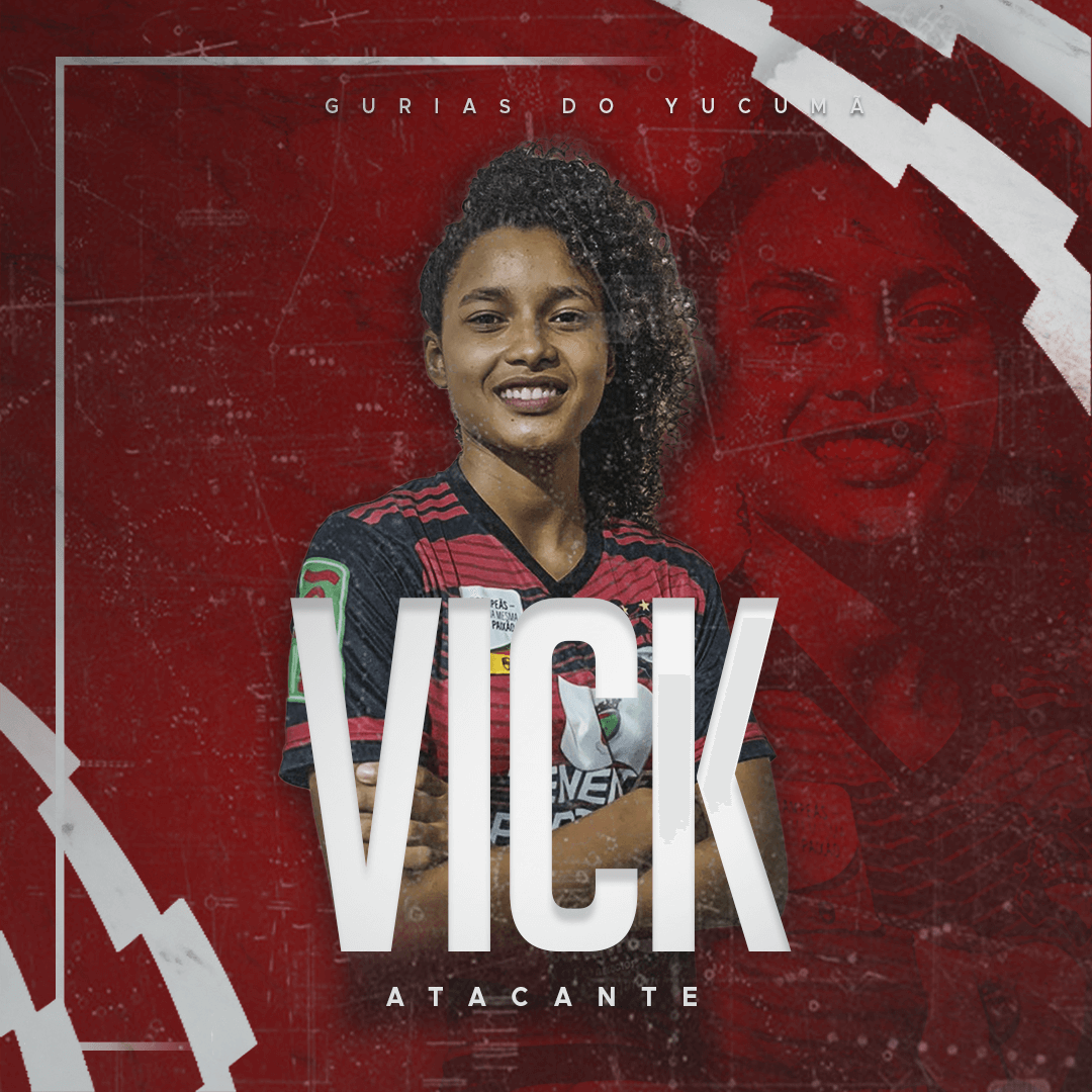 Capa Atacante Vick chega para defender as Gurias do Yucumã