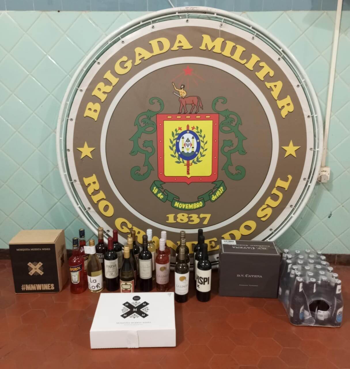 Capa Brigada Militar apreende mercadorias estrangeiras em Três Passos