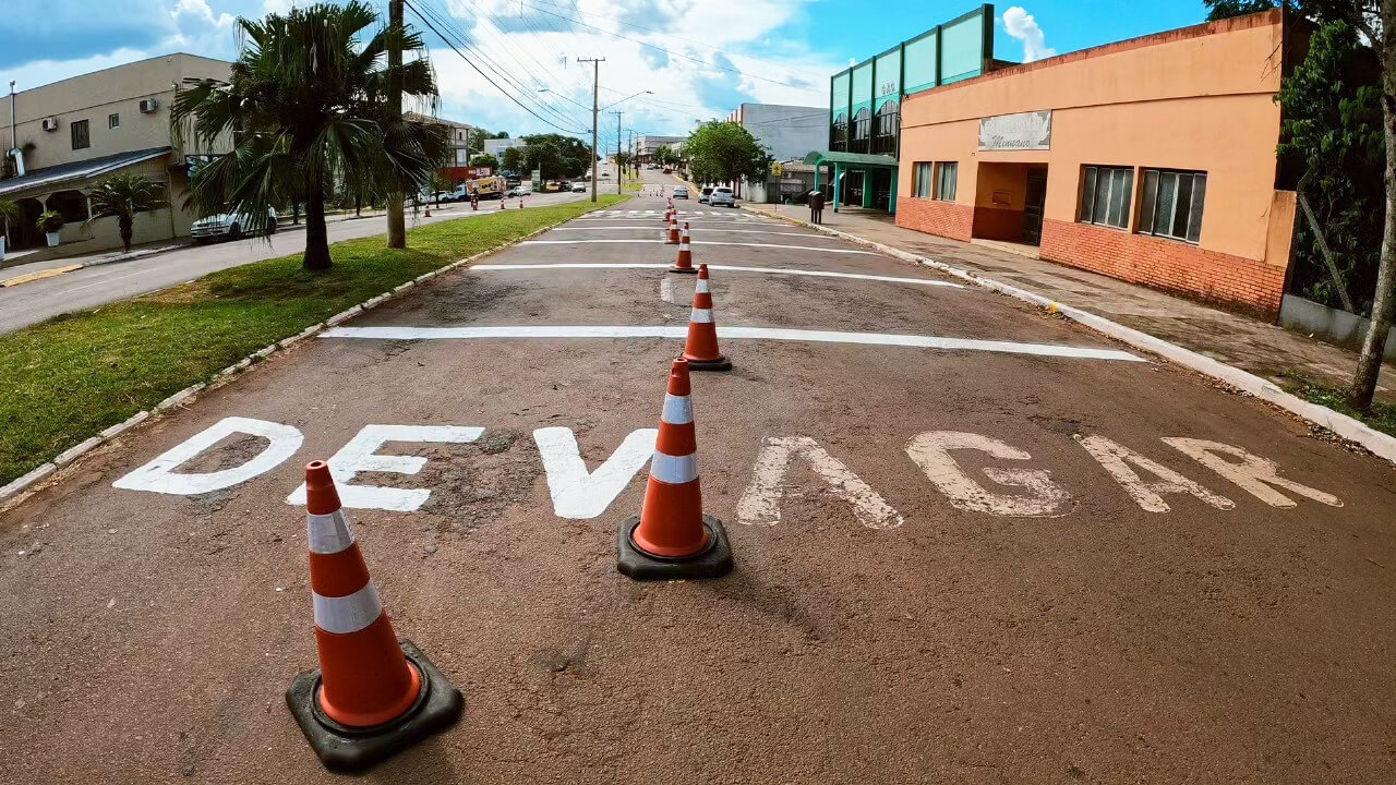 Capa Tenente Portela revitaliza a sinalização viária