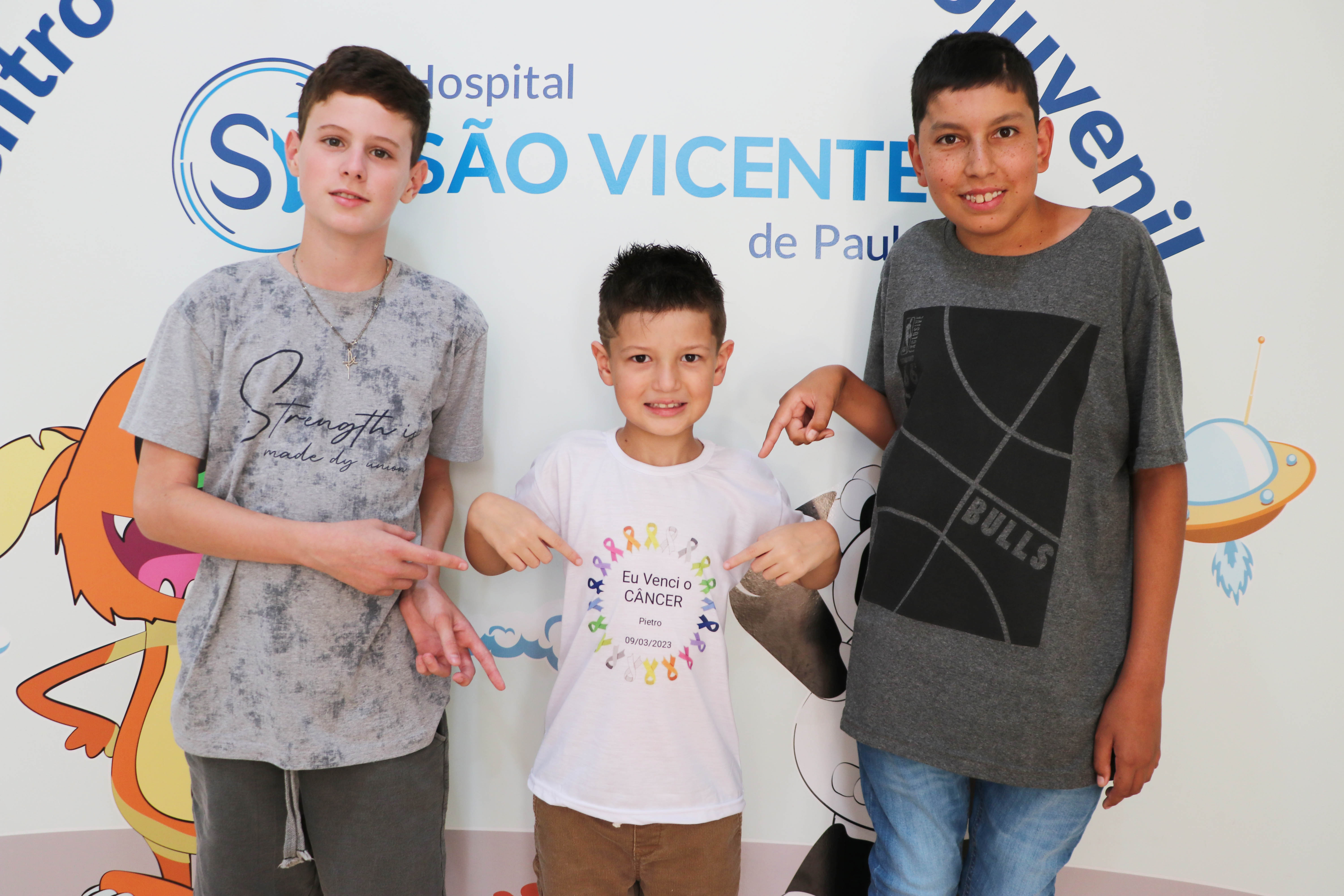 Capa Sino da Vida: pacientes infantojuvenis celebram vitória contra o câncer
