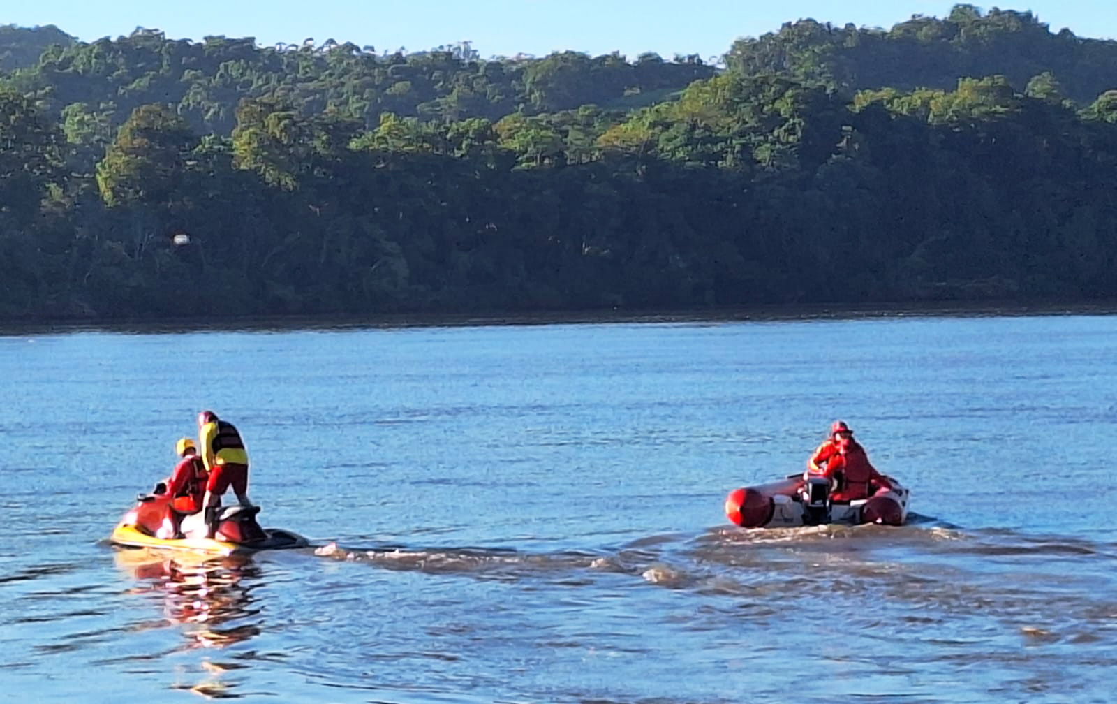 Capa Durante buscas por pescador, corpo de homem é encontrado no Rio Uruguai