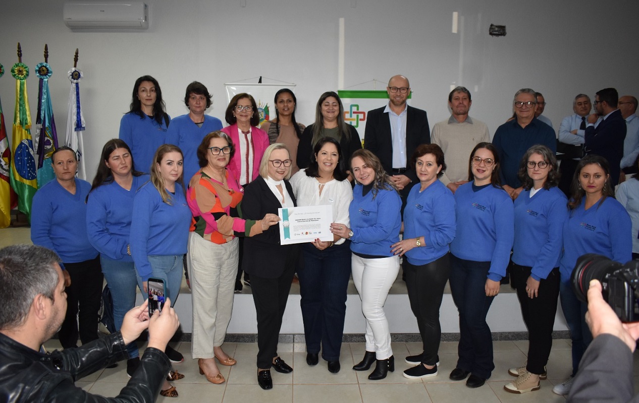 Capa Palmitinho recebe selo de qualidade por políticas para a pessoa idosa