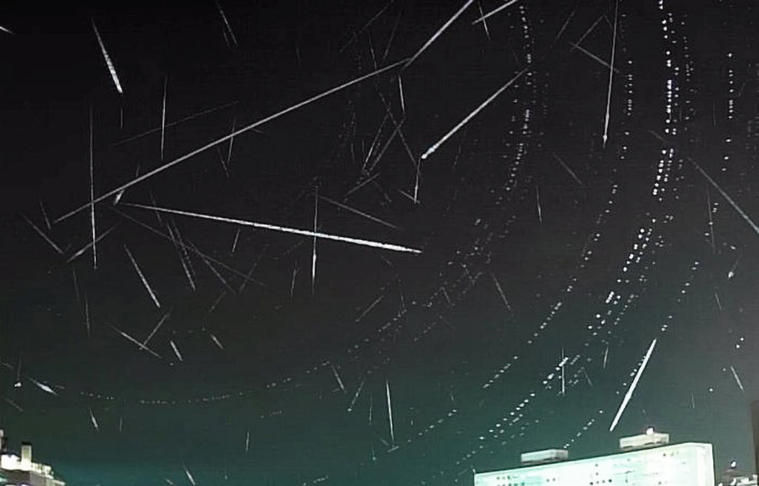 Capa Chuva de meteoros é registrada em Passo Fundo