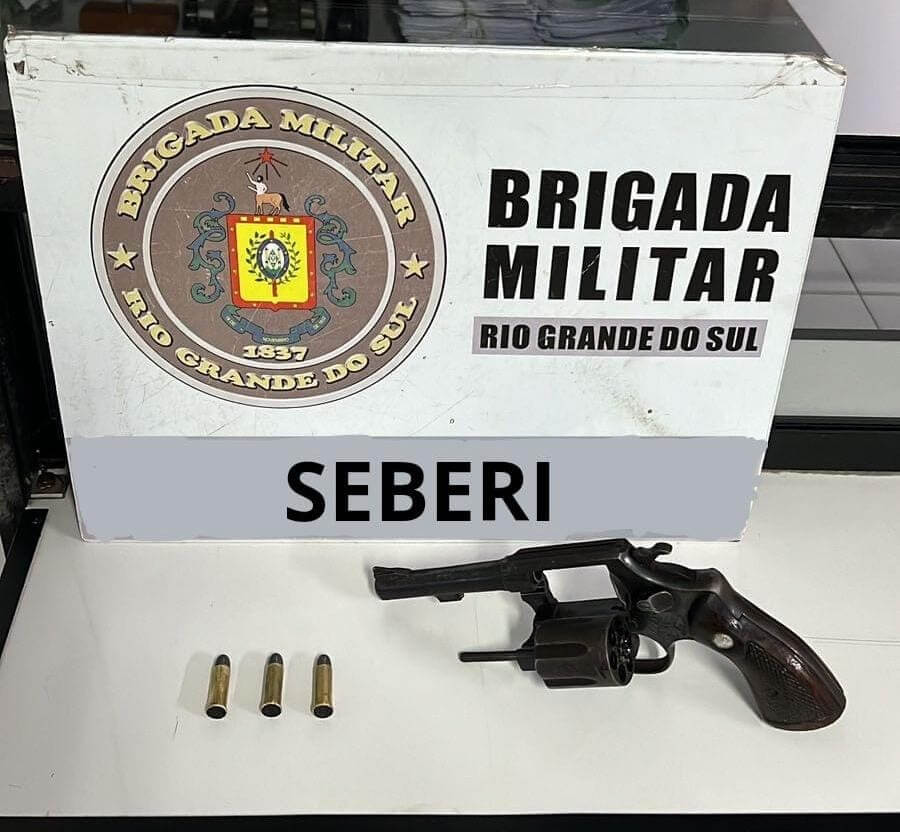 Capa Brigada Militar prende homem por porte ilegal de arma de fogo em Seberi