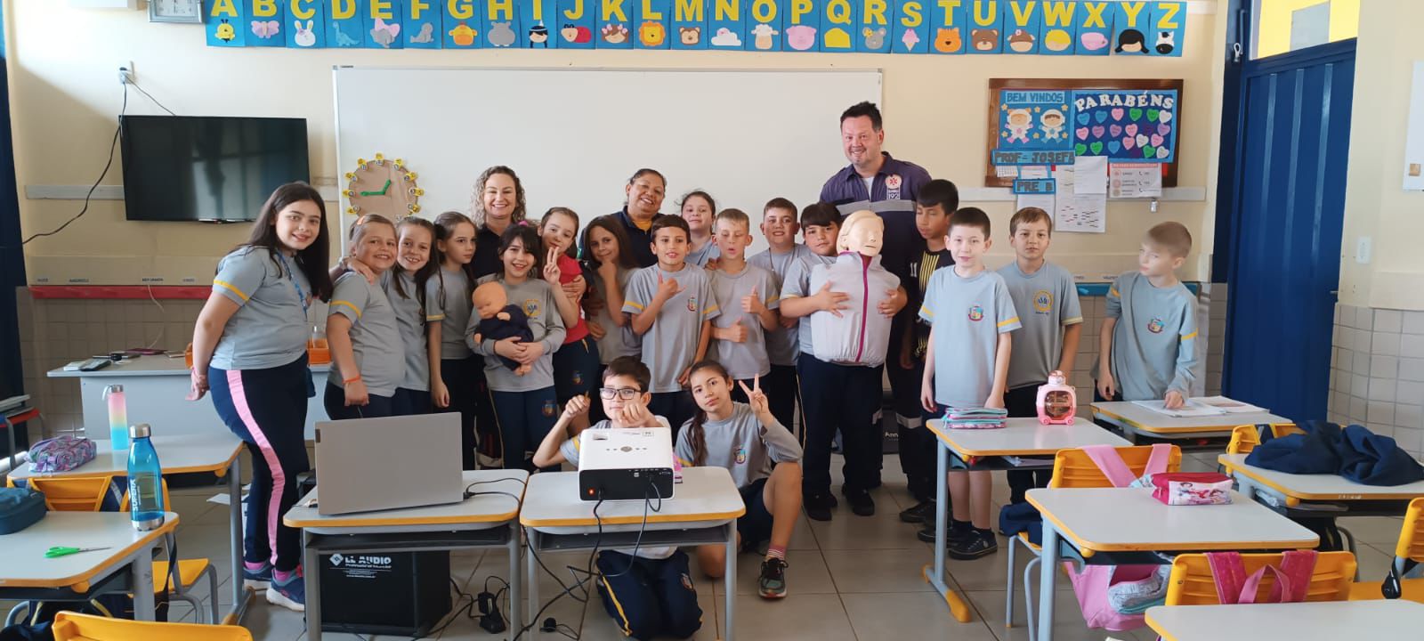 Capa Alunos de Seberi aprendem primeiros socorros com o projeto Samuzinho
