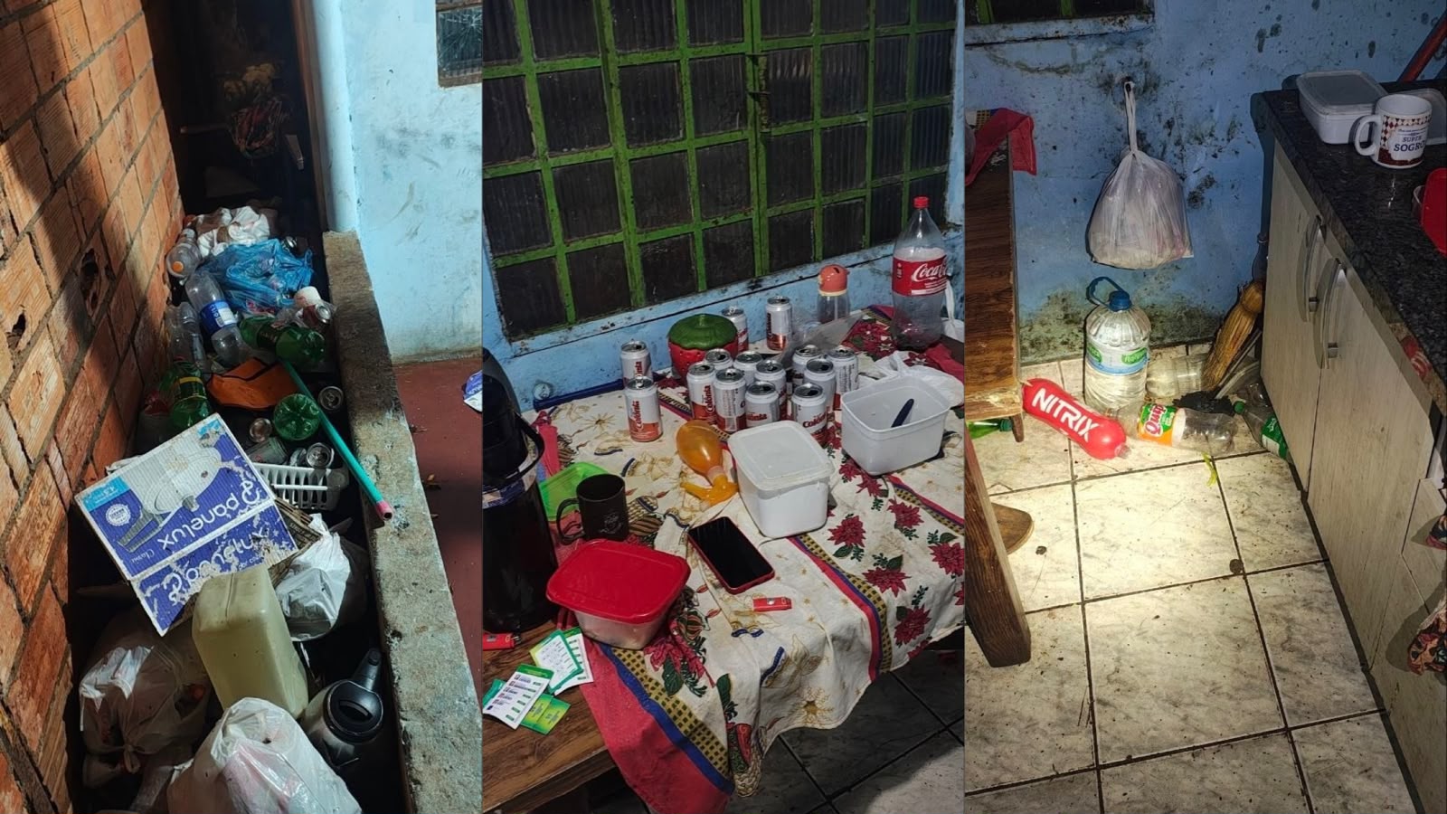 Capa Mãe é conduzida à delegacia em Chapecó após crianças serem encontradas com frio e fome