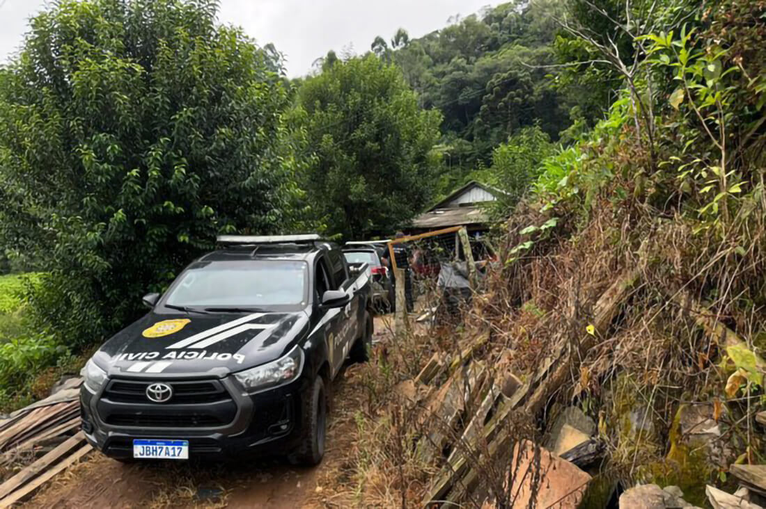 Capa Casal é preso suspeito de matar e atear fogo em recém-nascido no Rio Grande do Sul