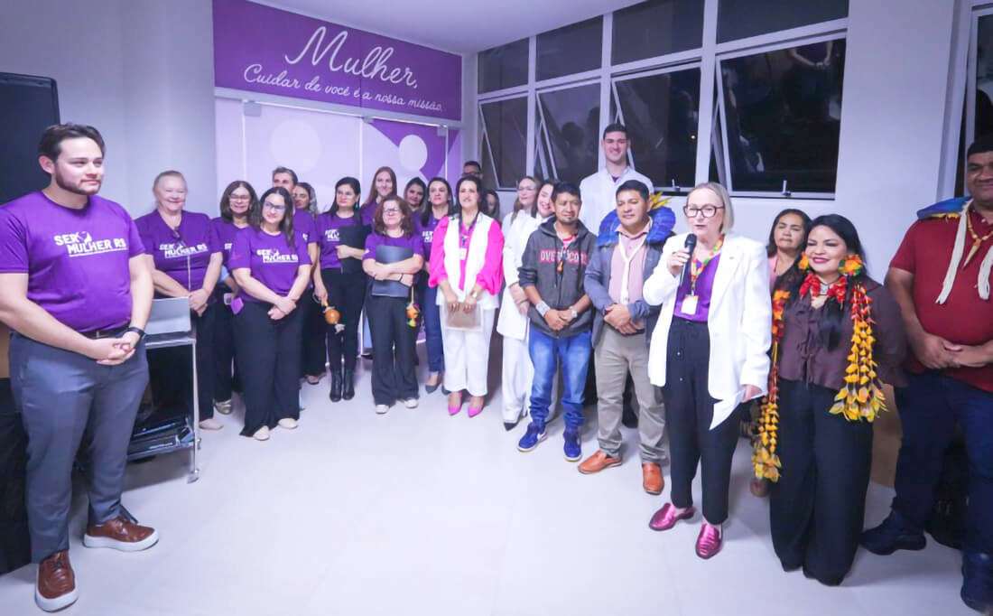 Capa Serviço Especializado de Saúde da Mulher é inaugurado em Tenente Portela