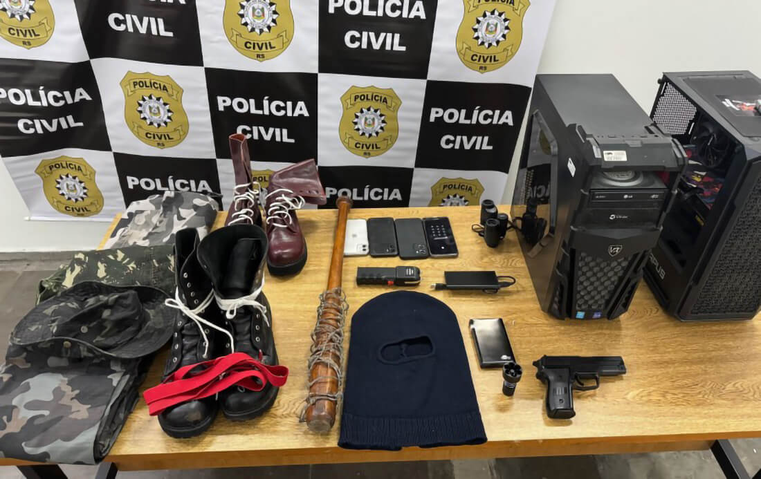 Capa Homem é preso por apologia ao neonazismo na capital