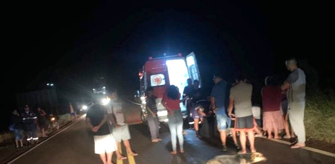 Capa Homem morre vítima de atropelamento em Tenente Portela