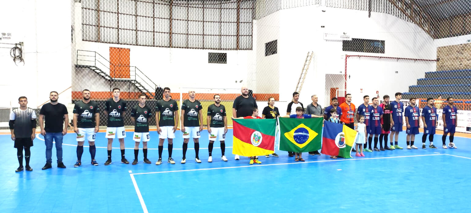 Capa Bola rola para o Campeonato Municipal de Futsal de Rodeio Bonito