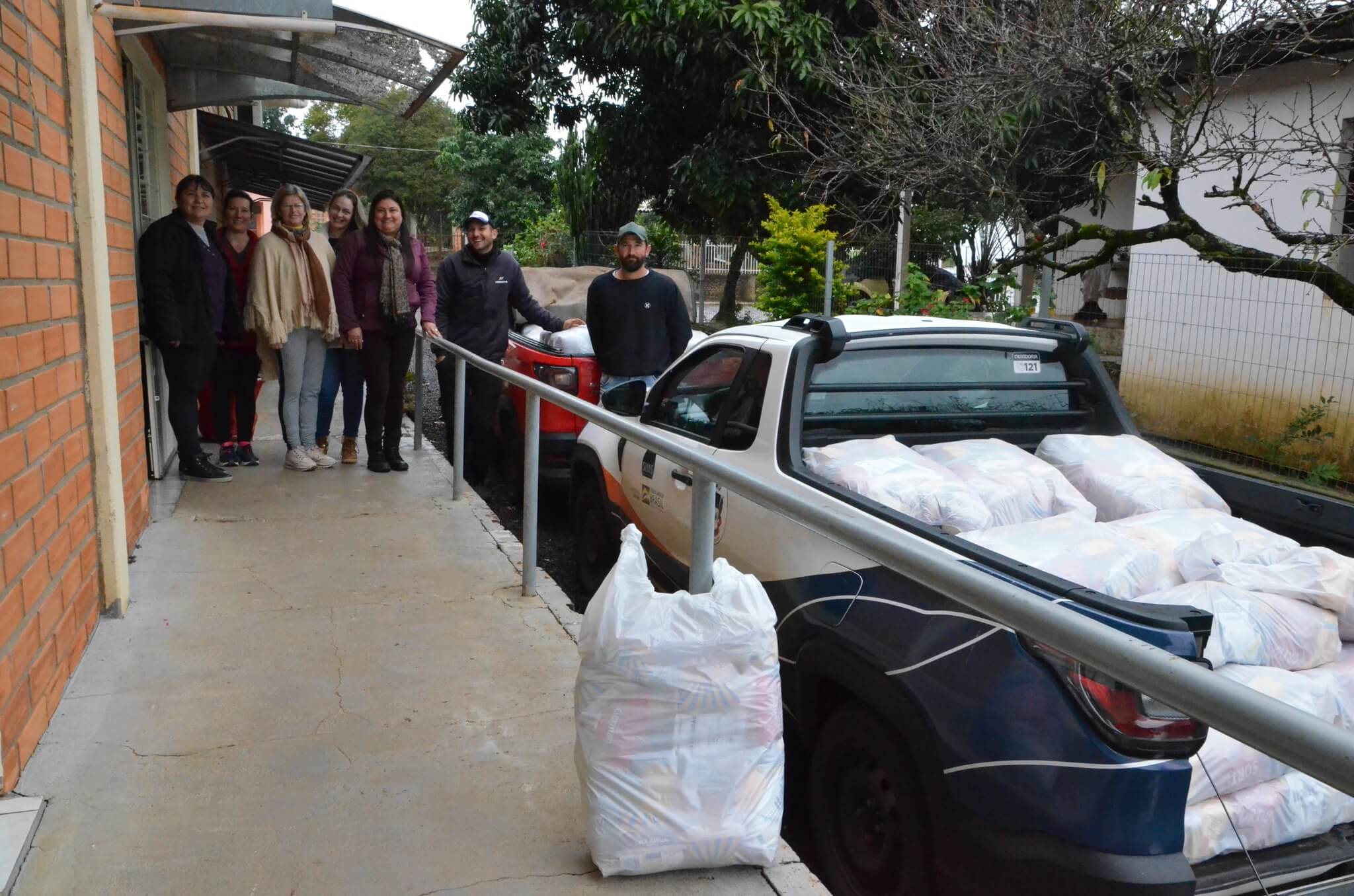 Capa Caiçara: Assistência Social recebe cestas básicas do Departamento de Segurança Alimentar e Combate à Fome