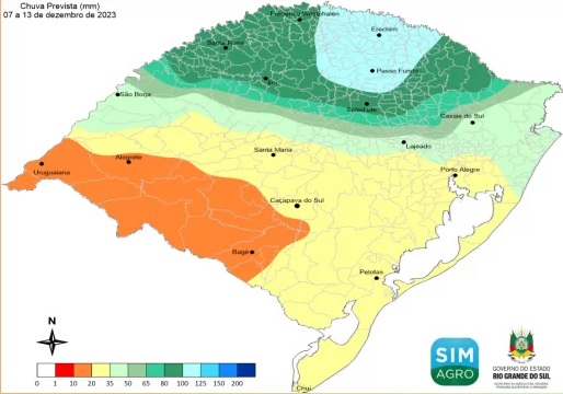 Capa Domingo deve ser de chuva forte na região