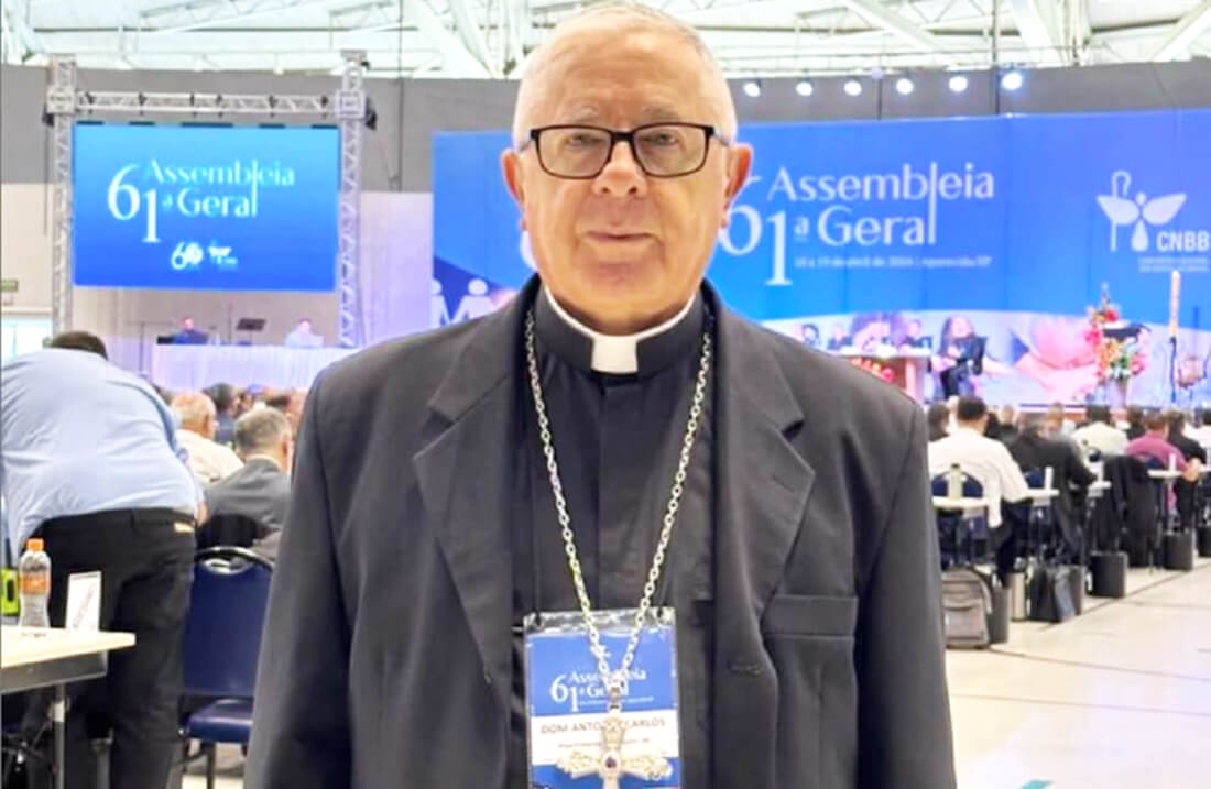 Capa Bispo Diocesano de Frederico Westphalen Dom Antonio Carlos Rossi Keller participa da 61ª Assembleia Geral da CNBB