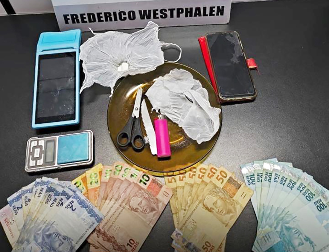 Capa Brigada Militar prende homem por tráfico de drogas em Frederico Westphalen