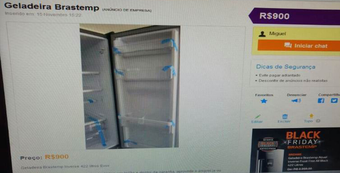 Capa Golpe da falsa venda de eletrodomésticos fez vítimas em Crissiumal