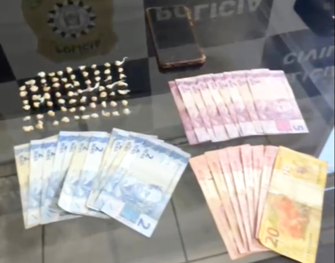 Capa Polícia Civil prende mulher por tráfico de drogas em Iraí