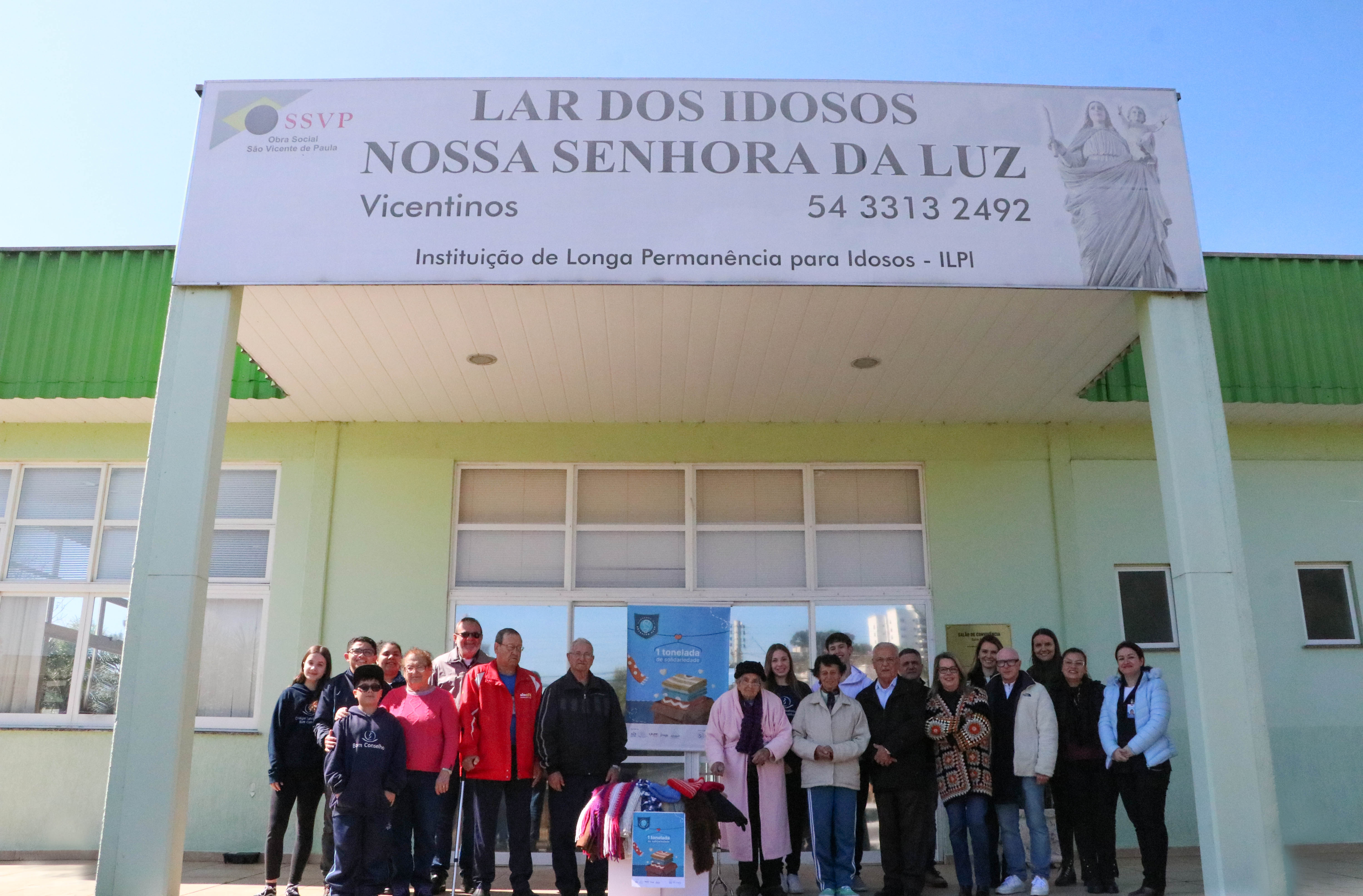 Capa Campanha do Agasalho encerra com UMA TONELADA DE SOLIDARIEDADE