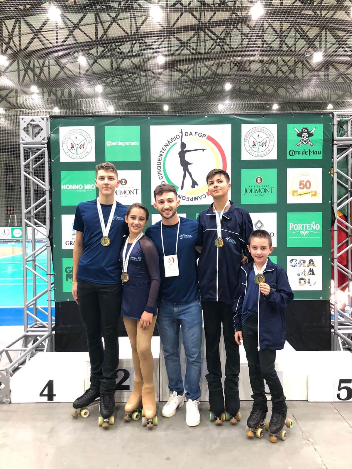 Capa Atletas do Clube Magia da Patinação são destaques no campeonato gaúcho