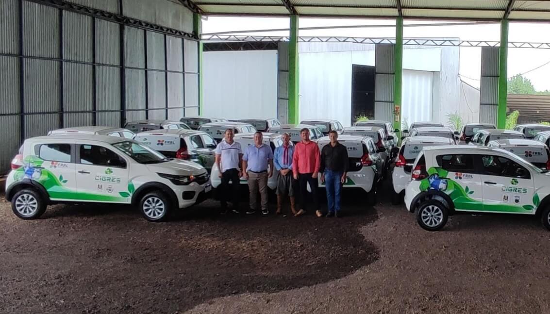 Capa CIGRES prepara entrega de 31 veículos aos Municípios