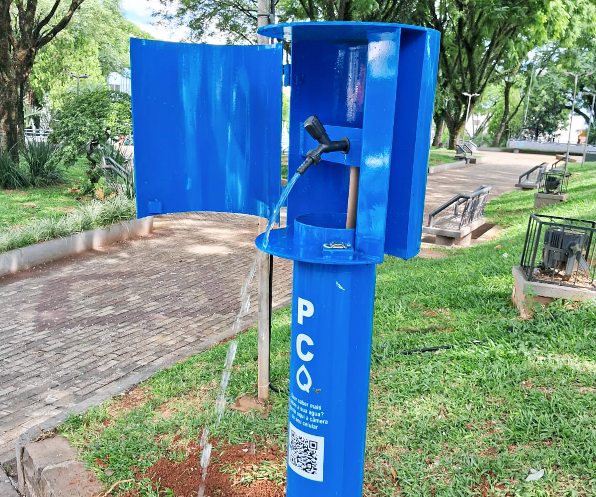 Capa População pode acompanhar resultados de qualidade da água em ponto de controle instalado pela Corsan em Frederico Westphalen