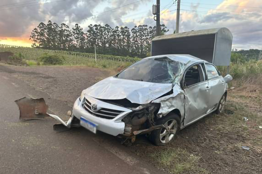 Capa Colisão na ERS-591 em Ametista do Sul deixa um adolescente morto