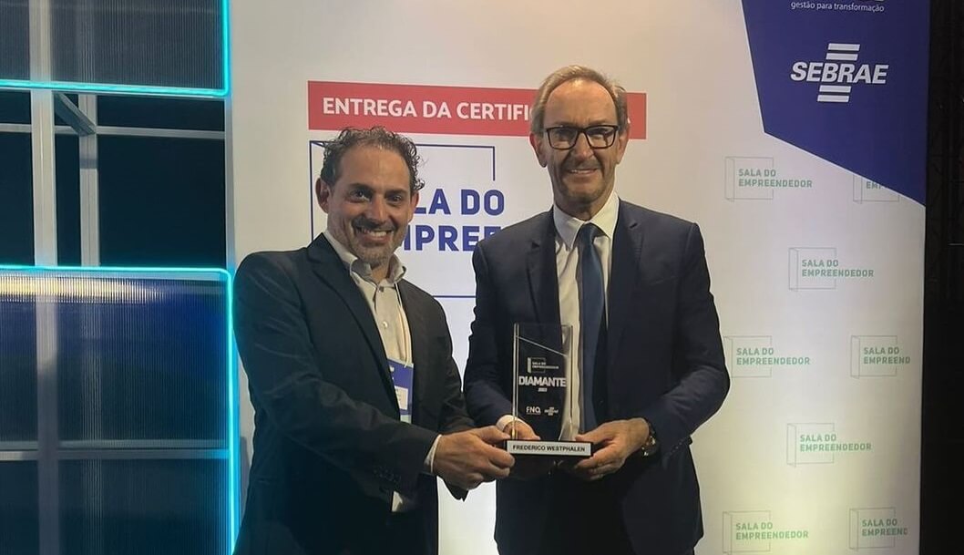 Capa Sala do Empreendedor de Frederico Westphalen conquista o Selo Diamante