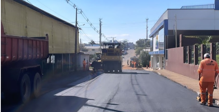 Capa Ametista do Sul: obras são realizadas em ruas da cidade