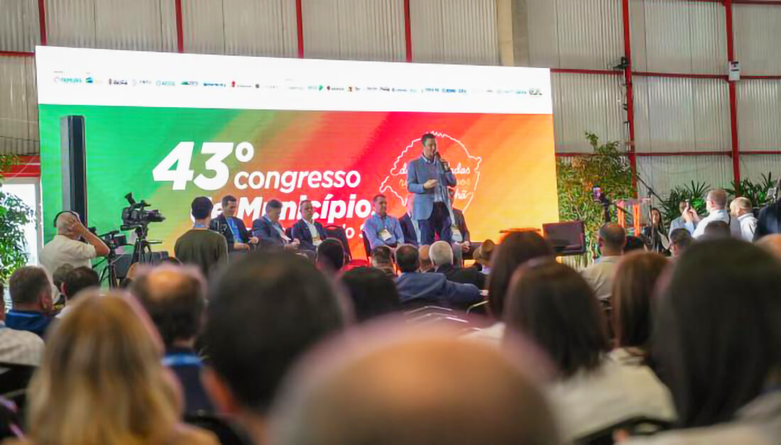 Capa Abertura do 43º Congresso de Municípios celebra o municipalismo e destaca a força do Alto Uruguai gaúcho