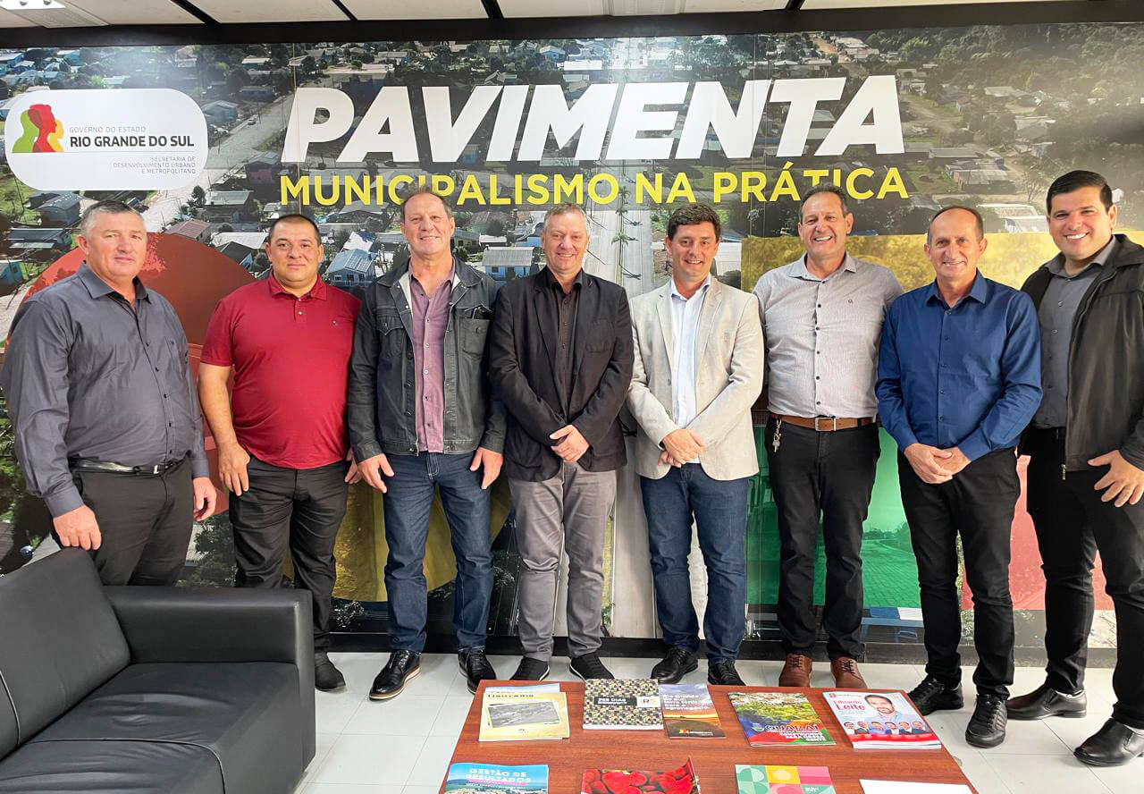 Capa Comitiva de Caiçara cumpre agenda em Porto Alegre em busca de recursos e apresenta projetos estratégicos