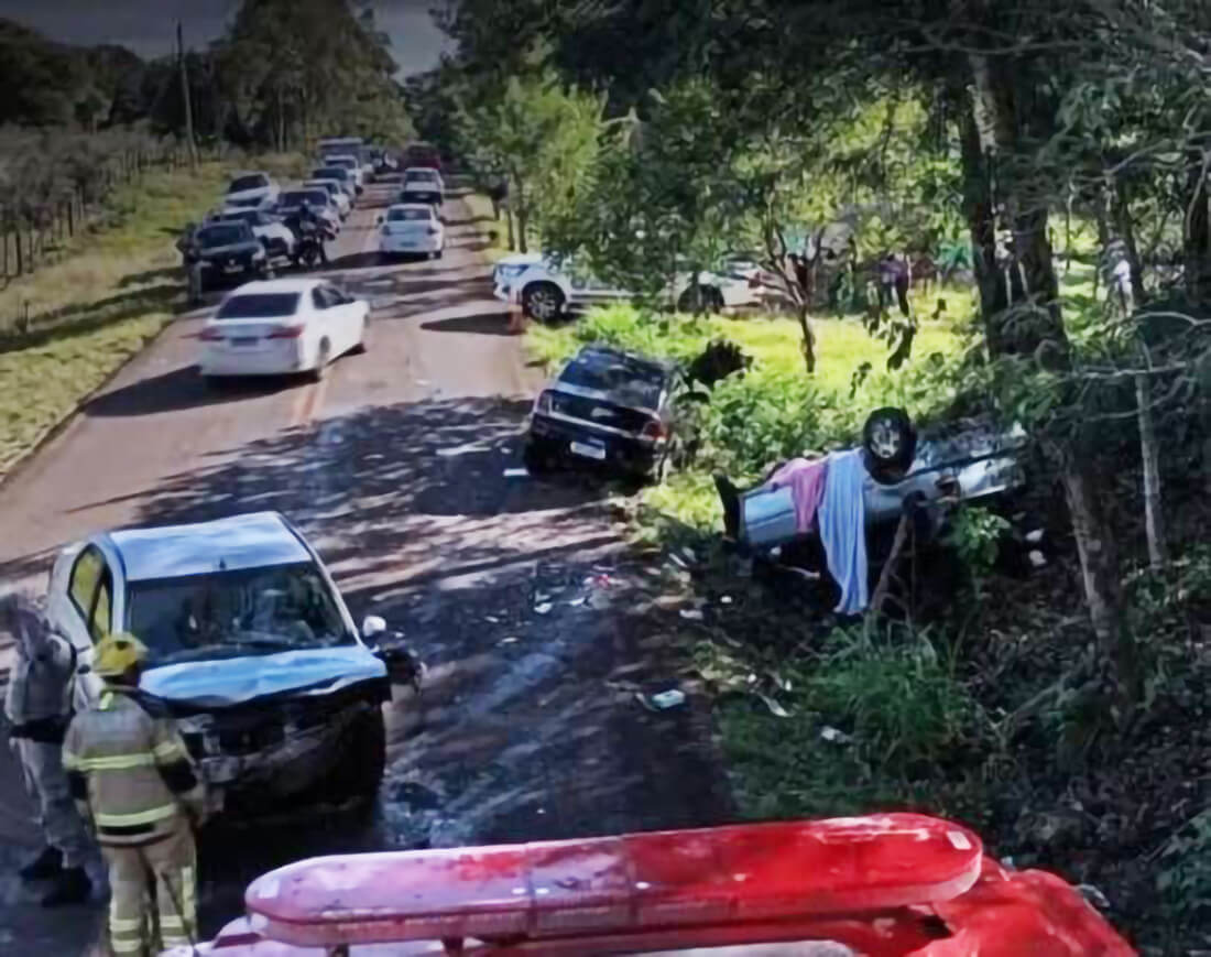 Capa Grave acidente na ERS-561 resulta em uma morte e deixa quatro feridos no RS