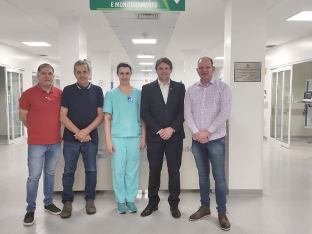 Capa Vice-presidente da Federasul visita Hospital de Carazinho
