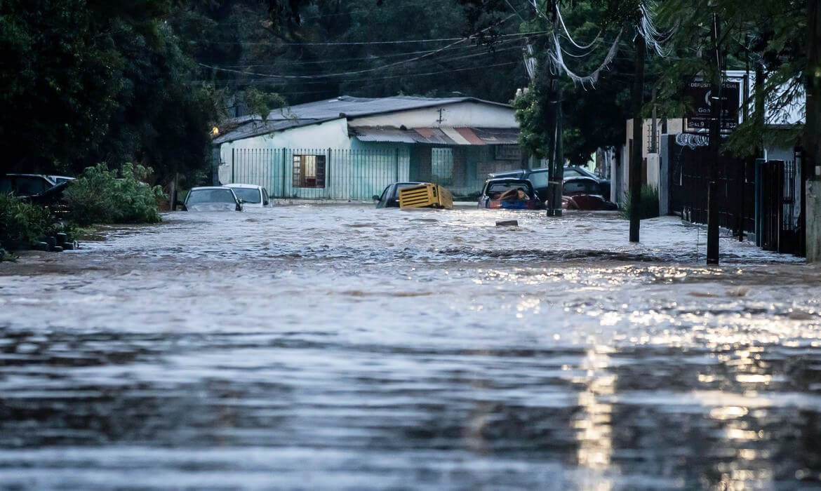Capa Chuva superou 500 milímetros em 20 cidades do RS no mês de maio