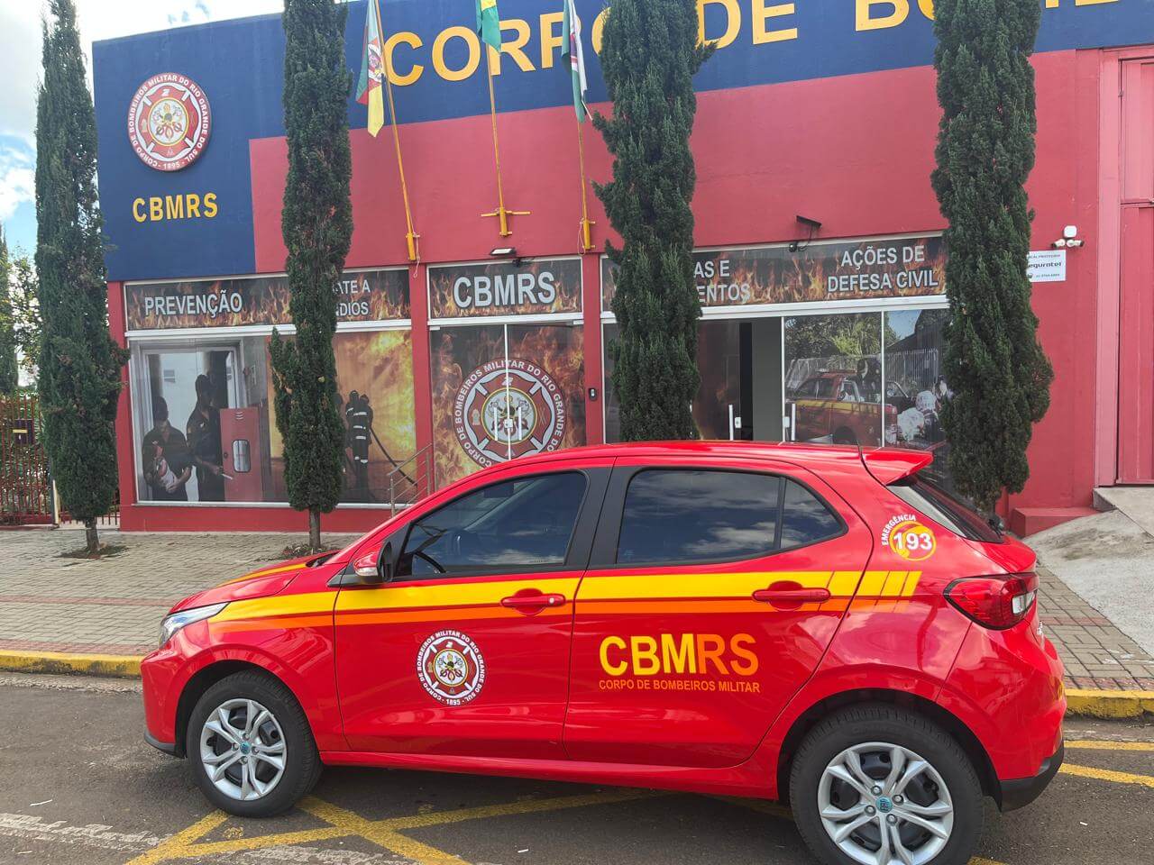 Capa Corpo de Bombeiros de Frederico Westphalen recebe nova viatura