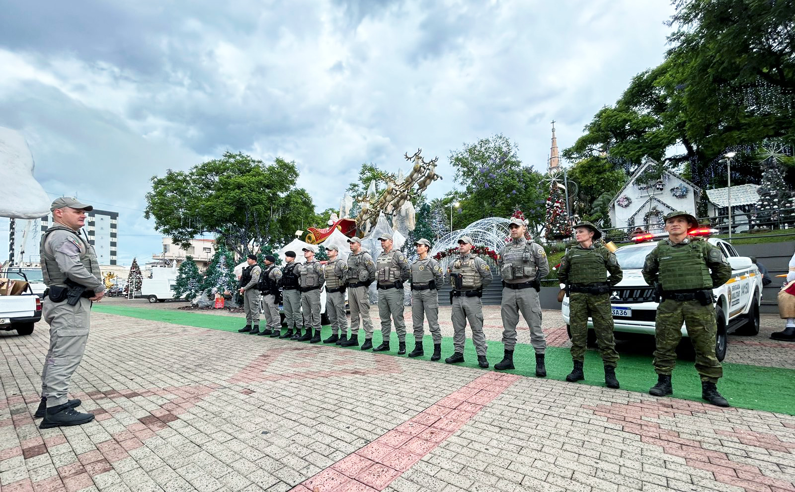 Capa Lançamento da Operação Papai Noel 2024 reforça segurança em Frederico Westphalen e região