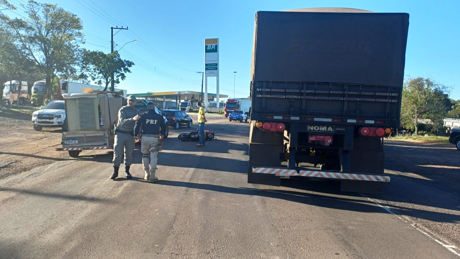Capa Motociclista morre após acidente na BR-386 em Frederico Westphalen