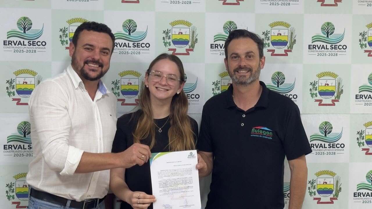 Capa Prefeitura de Erval Seco assina ordem de serviço para retomada e conclusão da obra de escola de educação infantil